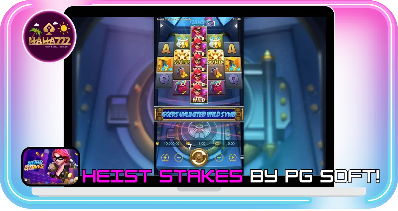 Heist Stakes by PG Soft!